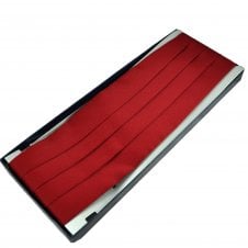 Plain Wine Red Cummerbund