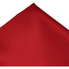 Plain Wine Red Pocket Square Handkerchief