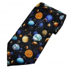 Planets of the Solar System Men's Novelty Tie