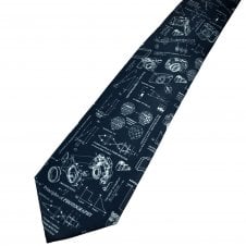 Principles of Photography Blue Novelty Tie