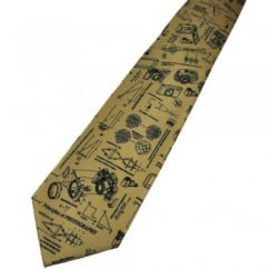 Principles of Photography Brown Novelty Tie