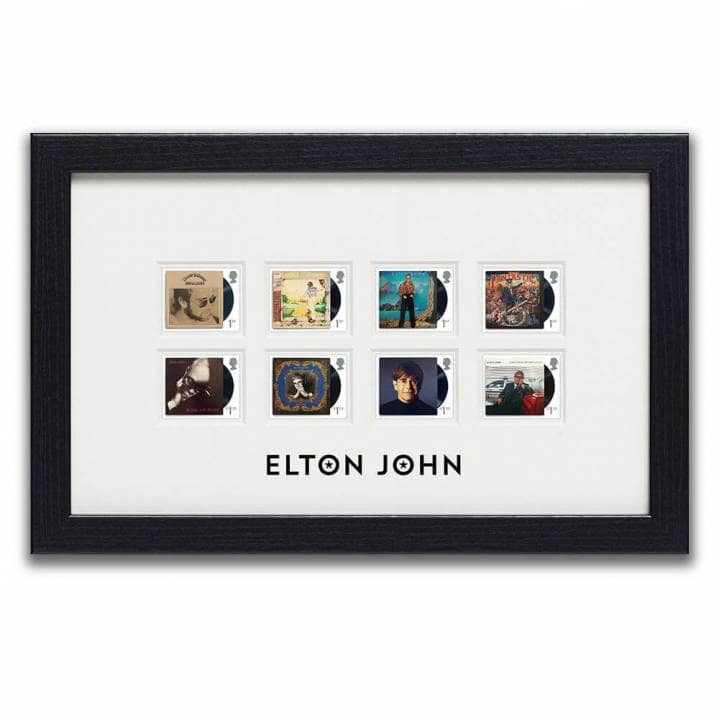 Win an Elton John Framed Set of Royal Mail Stamps