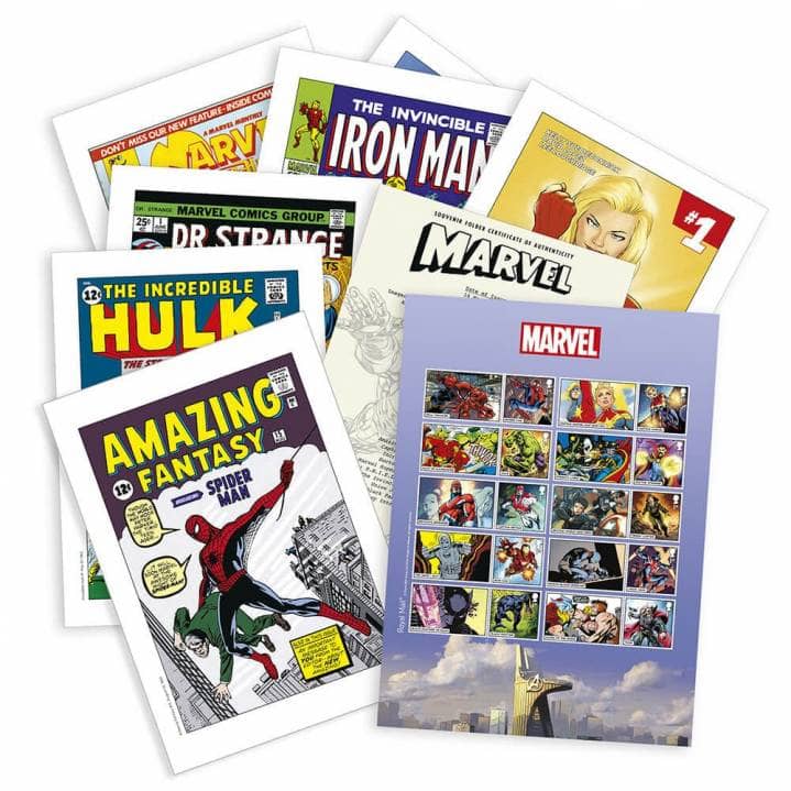 Win a ROYAL MAIL MARVEL Classic Comics Stamp Souvenir Folder