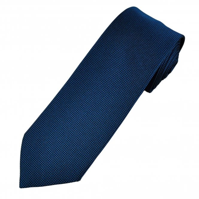 Profuomo Originale Black & Teal Green Micro Pattern Men's Silk Tie