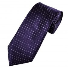 Purple & Lilac Patterned Men's Tie