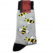 Queen Bees Men's Novelty Socks