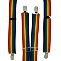 Rainbow Trouser Braces