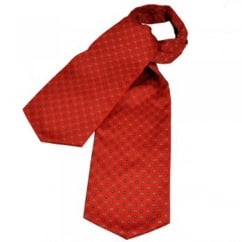 Red, Blue, White & Yellow Paisley Casual Day Cravat