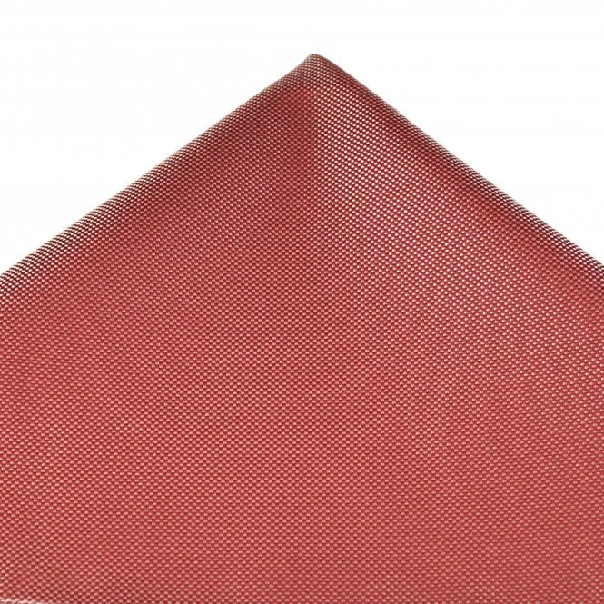Red & Silver Micro Pattern Pocket Square Handkerchief
