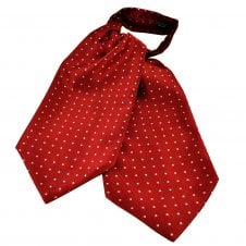 Red & White Polka Dot Day Cravat