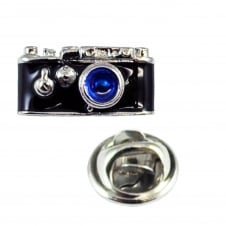Retro Camera Lapel Pin Badge