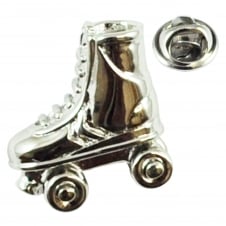 Roller Skates Lapel Pin Badge