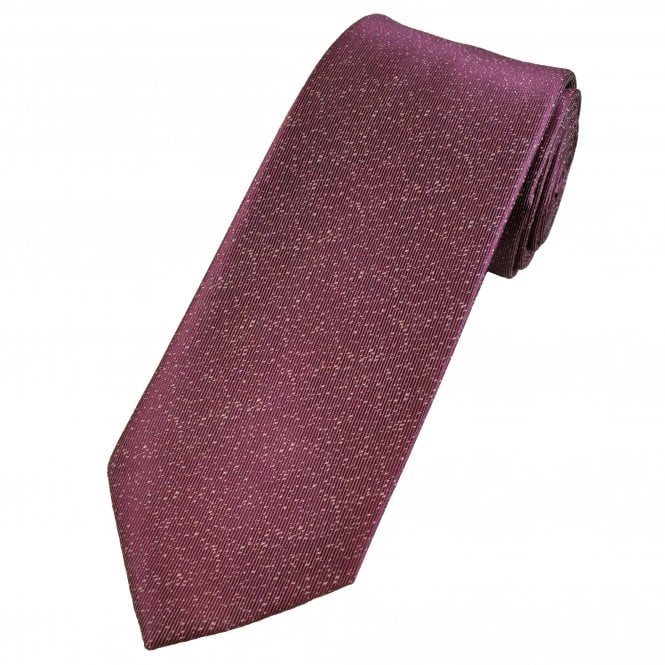 Rouge & Pink Speckle Pattern Men's Tie