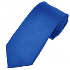 Royal Blue Micro Self Patterned Men's Tie