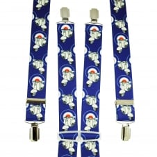 Royal Blue Scooter & Roundel Men's Trouser Braces