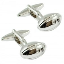 Rugby Ball Novelty Cufflinks