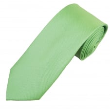 Sage Green Waffle Patterned Men's Tie