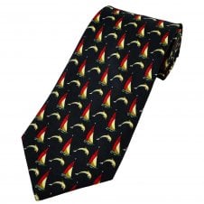 Sailing Boats & Dolphins Navy Blue Men's Novelty Tie