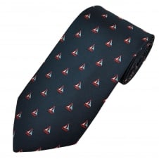 Sailing Boats Navy Blue Men's Novelty Tie