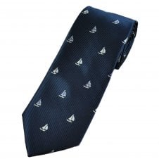 Sailing Boats on Blue Men's Novelty Tie