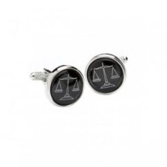 Scales Of Justice Novelty Cufflinks