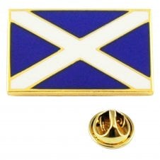 Scotland Flag Saltire Lapel Pin Badge