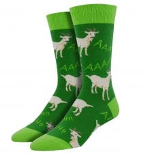 Screaming Goats Green Luxury Men's Socks