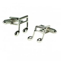 Semi Quaver Music Note Novelty Cufflinks