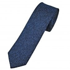 Shades of Blue Men's Luxury Silk Skinny Tie