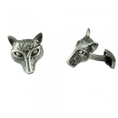 Simon Carter Pursuits Fox Head Cufflinks