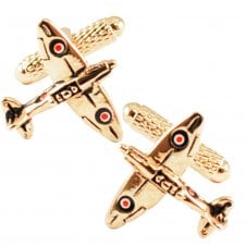Spitfire Rose Gold Novelty Cufflinks