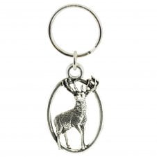 Stag English Pewter Keyring