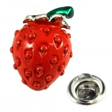 Strawberry Lapel Pin Badge
