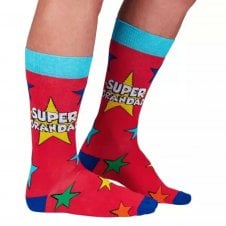 Super Grandad Men's Novelty Socks