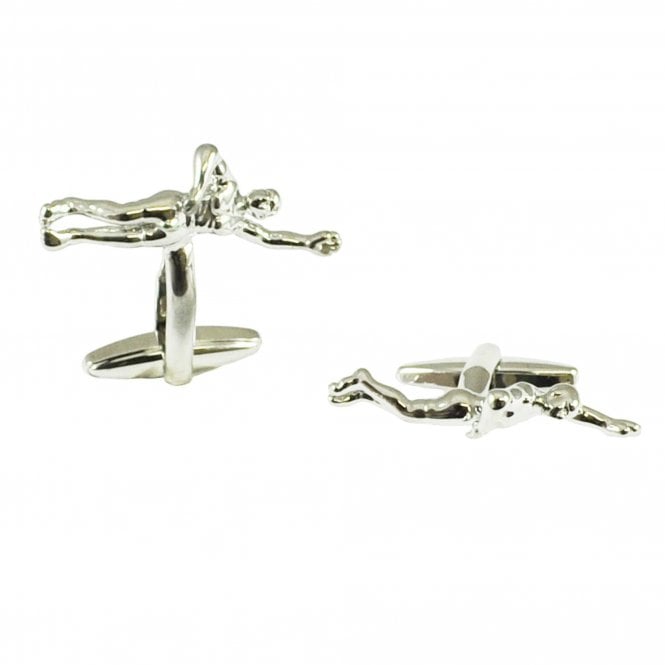 Swimmer Novelty Cufflinks