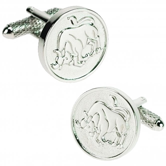 TaurusÌ´Ì_Zodiac Star Sign Birthday Luxury Cufflinks