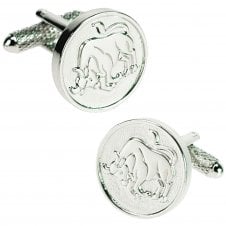 TaurusÌ´Ì_Zodiac Star Sign Birthday Luxury Cufflinks