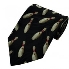 Ten Pin Bowling Novelty Tie