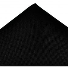 Ties Planet Gold Label Black Textured Luxury Silk Pocket Square Handkerchief
