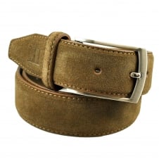 Tresanti Beige Men's Suede Belt