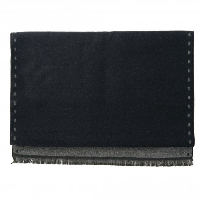 Tresanti Black & Grey Double Face Scarf