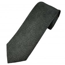 Tresanti Black & Grey Pattern Men's Silk Tie