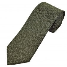 Tresanti Brown & Beige Pattern Men's Silk Tie