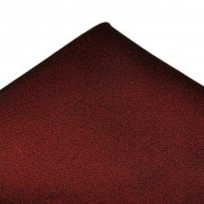 Tresanti Burgundy & Red Patterned Silk Pocket Square Handkerchief