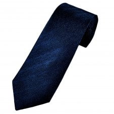 Tresanti Celeste Black & Indigo Silk Men's Designer Tie