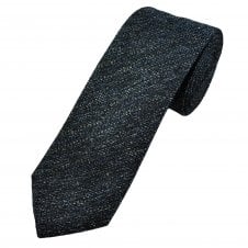 Tresanti Celeste Black, Navy, Mid Blue & Silver Men's Designer Tie