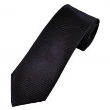 Tresanti Celeste Navy Blue & Chocolate Brown Vertical Stripe Men's Designer Tie