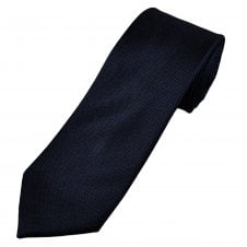 Tresanti Celeste Navy Blue Fleck Pattern Men's Silk Designer Tie