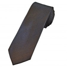 Tresanti Celeste Navy Blue & Gold Micro Pattern Men's Silk Tie