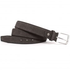 Tresanti Chocolate Brown Men's Suede Belt